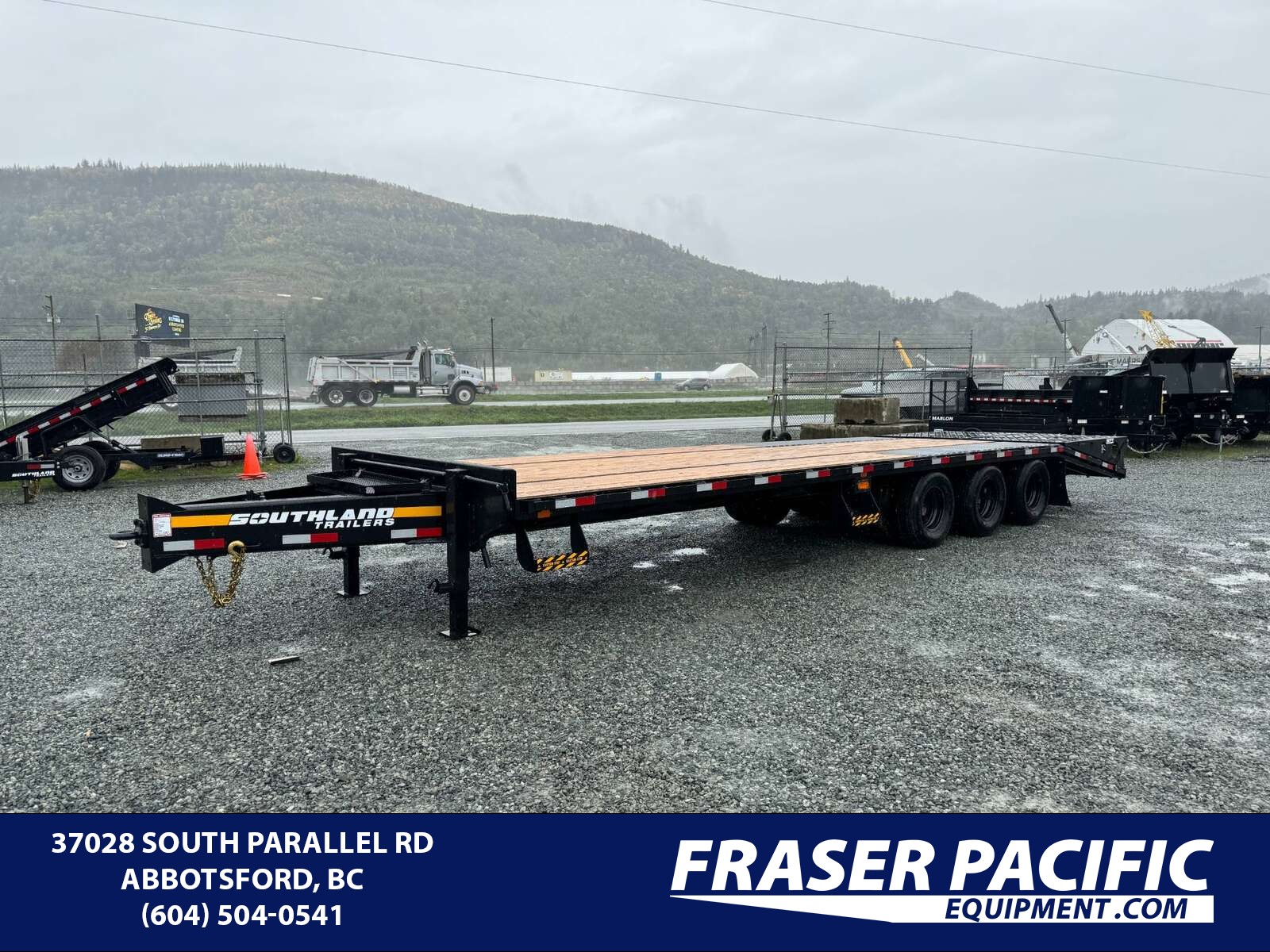 2024 Southland Trailers 24+6 AFRAME Tri Axle 30450lb GVW Equipment ...